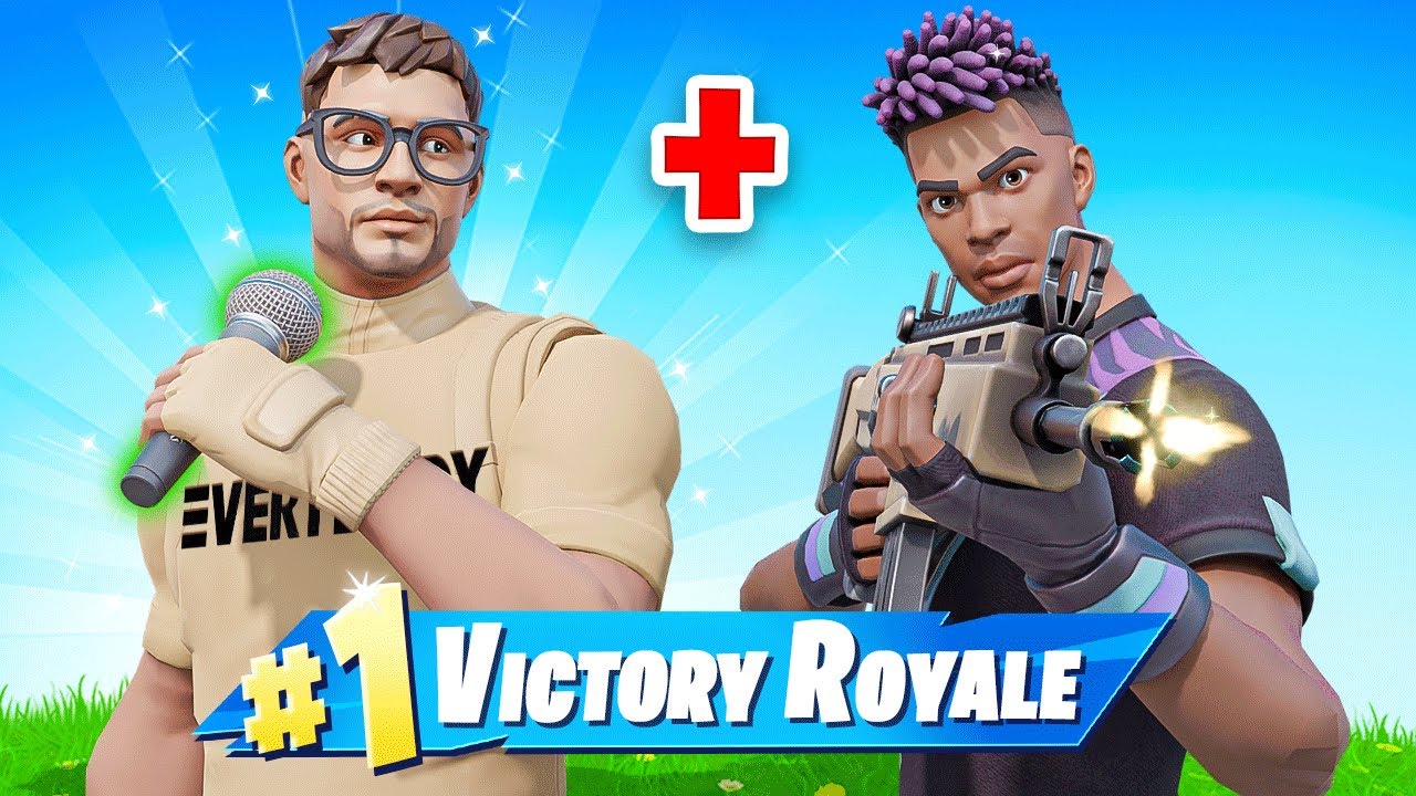 I played Fortnite with a Famous RAPPER! (Logic)