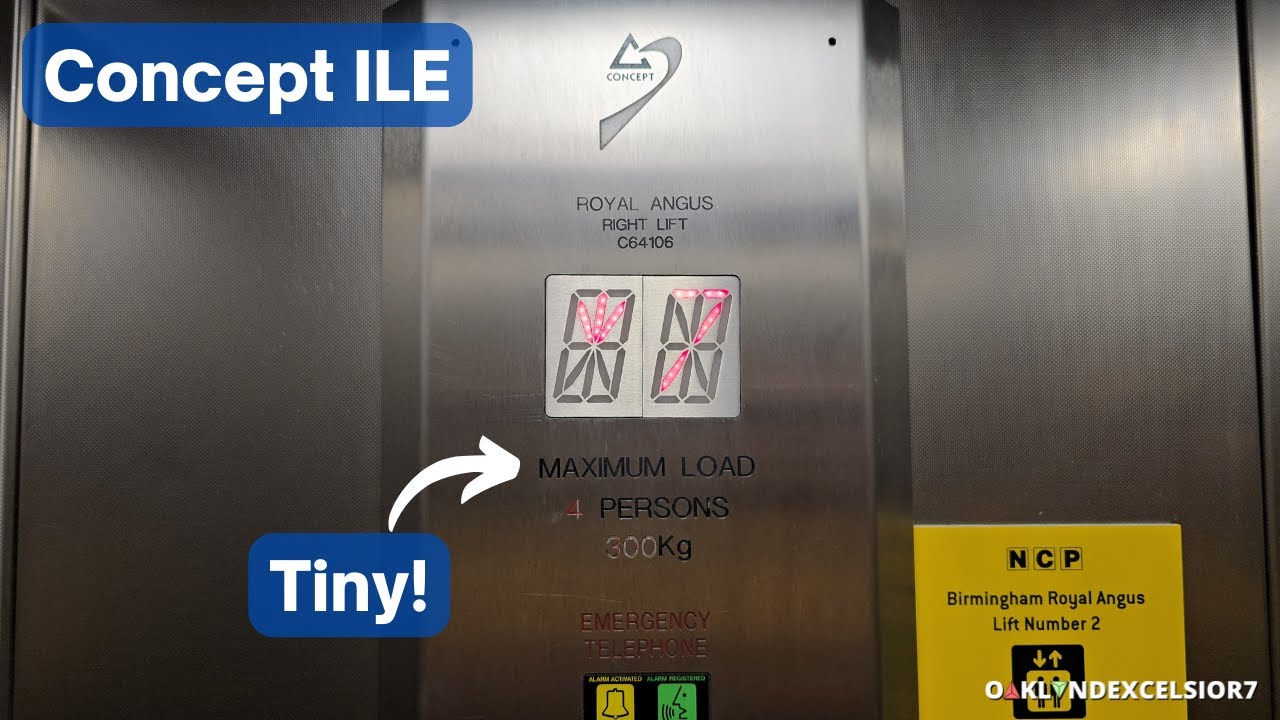 Concept Lifts at NCP Royal Angus, Birmingham