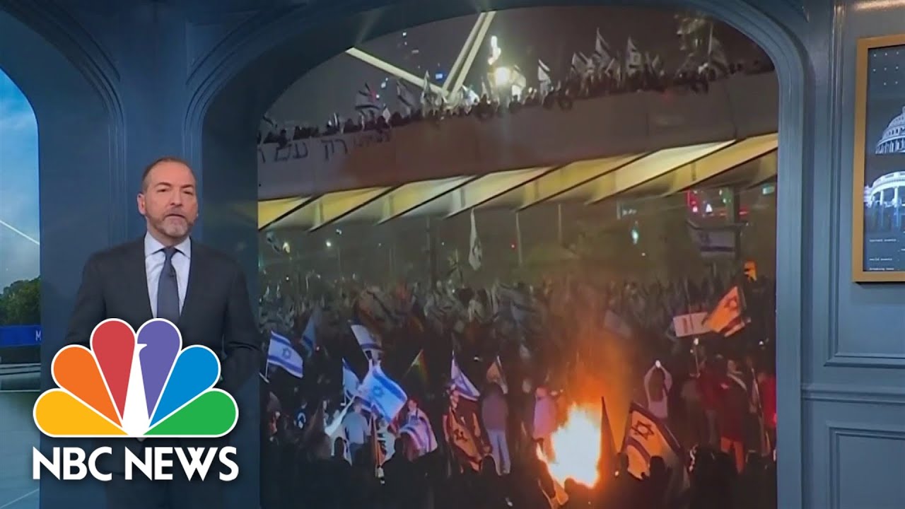 Chuck Todd: Is Israel&rsquo;s democratic crisis a preview of what&rsquo;s to come in U.S.?
