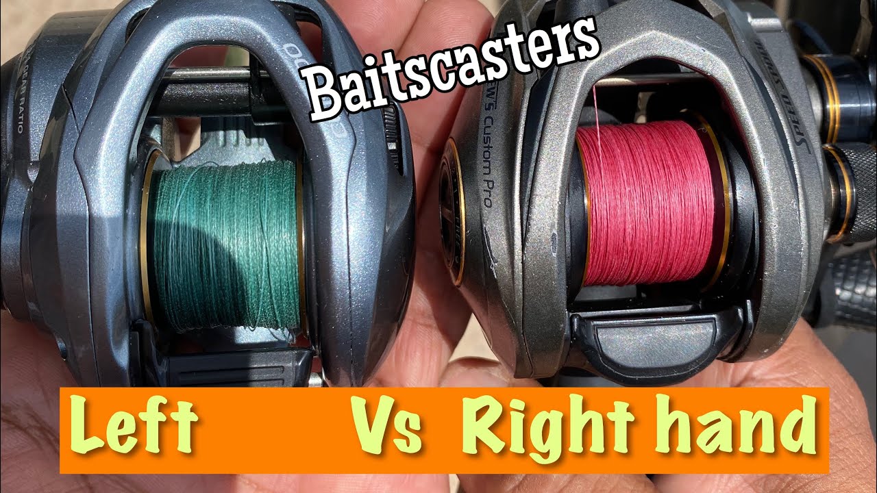 Right vs Left Hand Baitcaster Reel | Fishing Kayak Fishing Reels
