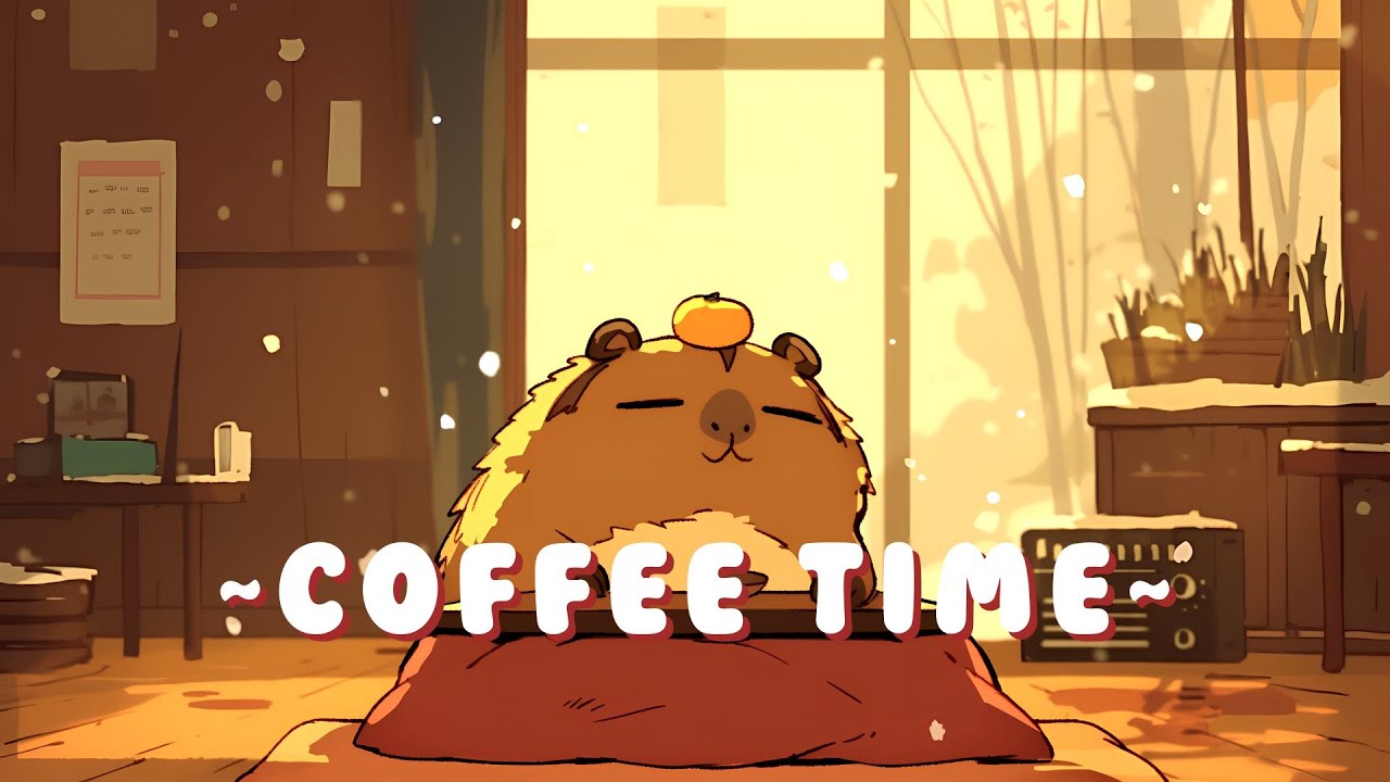 [1 Hour] Capybara Beats & Lofi | Relaxing Tunes Collection 🎵 💫 | Sleep Aid