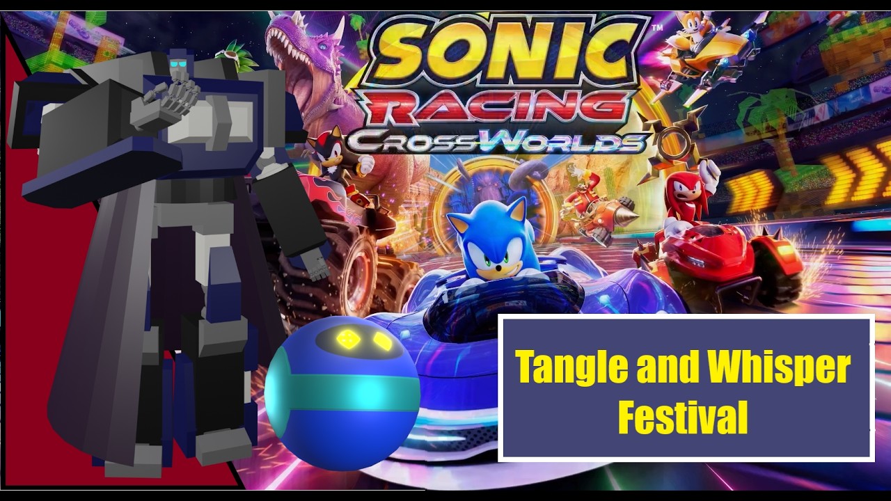 Getting Tangled Up Trying To Collect Rings | Sonic Racing CrossWorlds (Tangle And Whisper Festival)