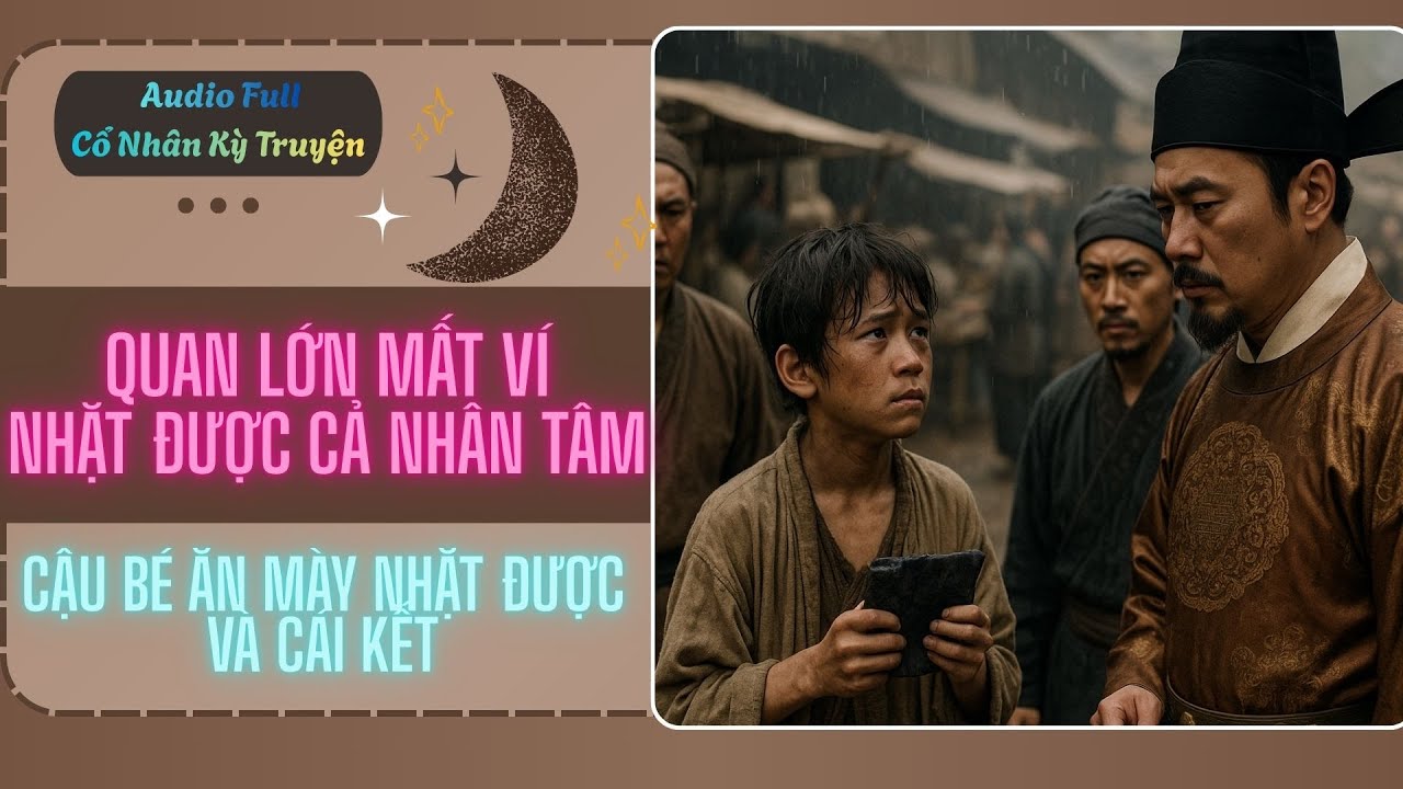 Quan Lớn Làm Rơi Ví Giữa Chợ, Cậu Bé Ăn Mày Nhặt Được Và Cái Kết Khiến Cả Huyện Rơi Nước Mắt