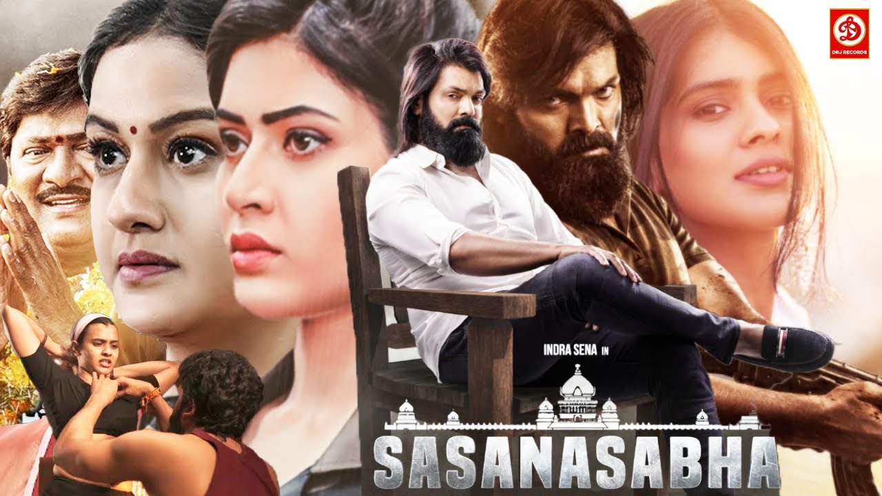Sasanasabha Blockbuster New Released Hindi Dubbed Action Movies | Indra Sena, Sonia A, Aishwarya
