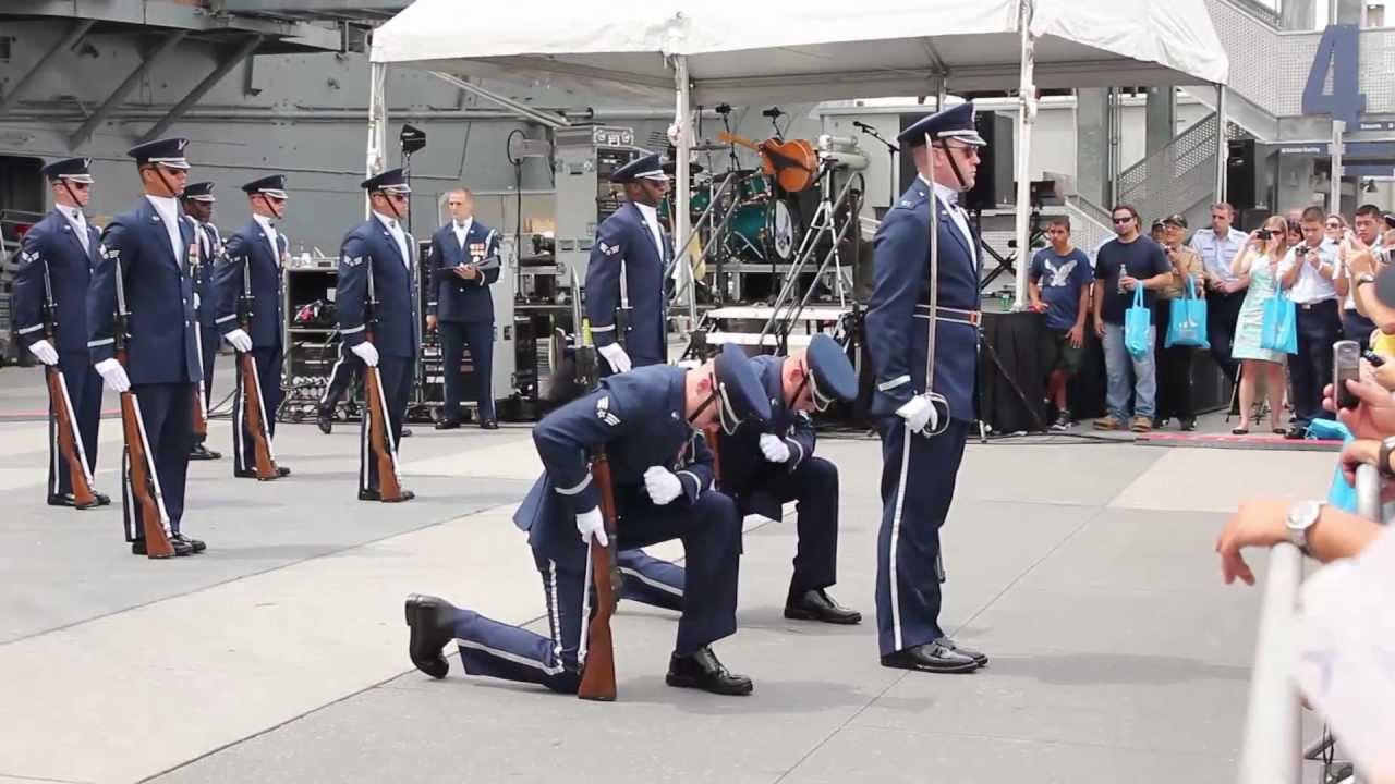 U.S. Air Force Honor Guard Drill Team
