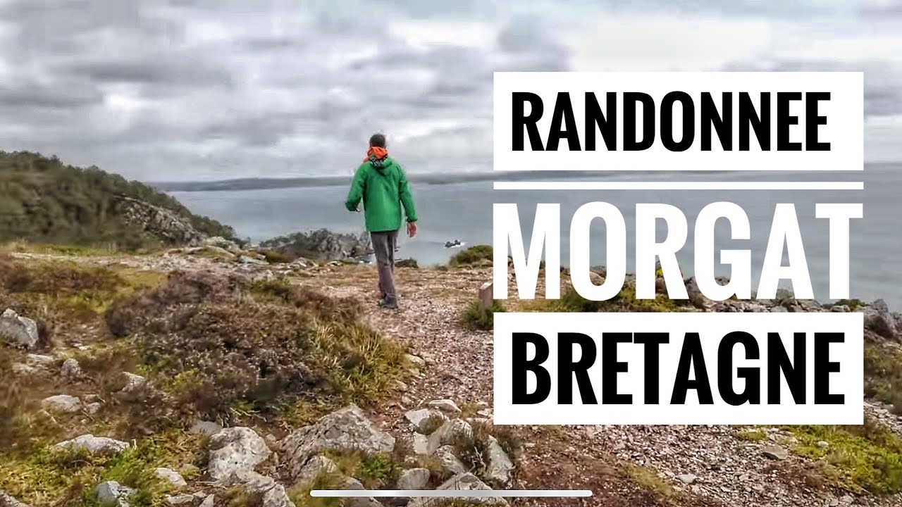 Bretagne: sur le sentier côtier à Morgat vers l'ile Vierge
