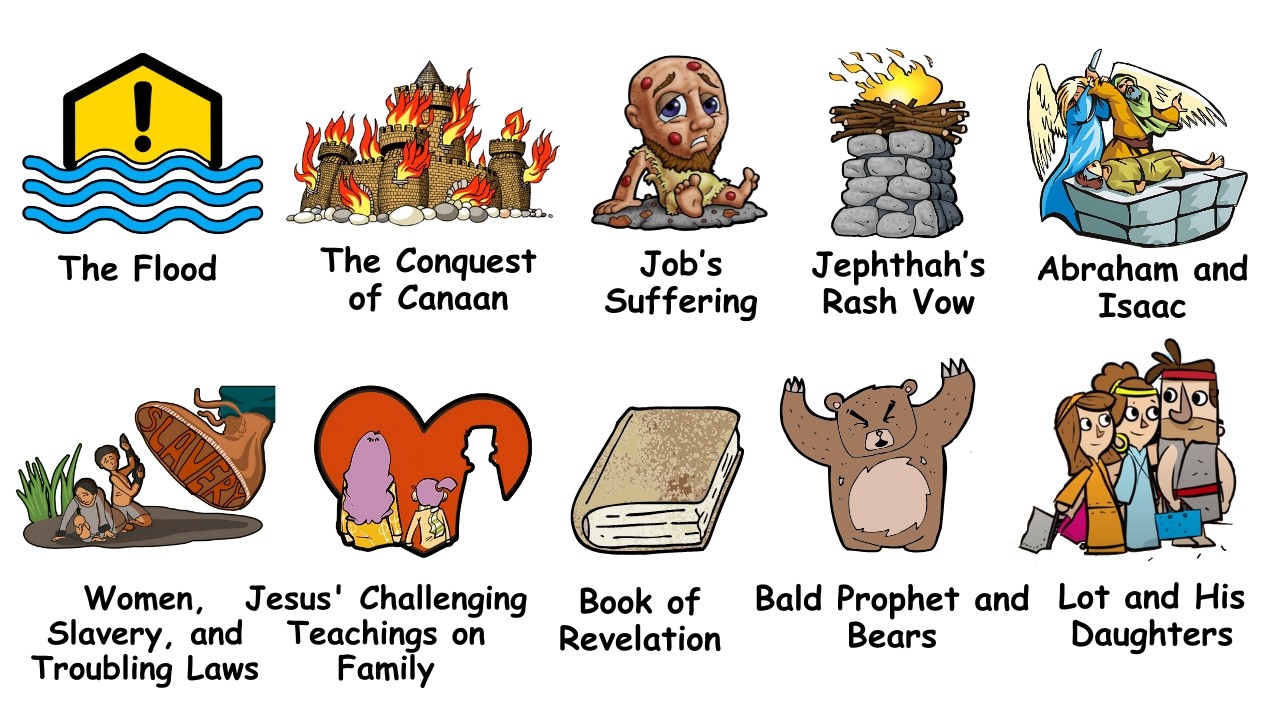 Every Most Controversial Bible Story Explained in 8 Minutes Flat