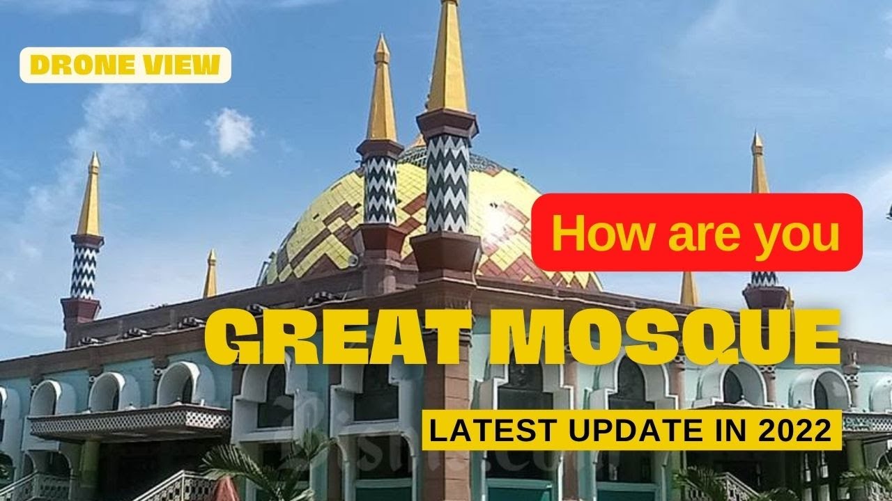 NEW FACE OF THE AGUNG RAYA MOSQUE, SUMBER CIREBON | Drone Dji Spark #16