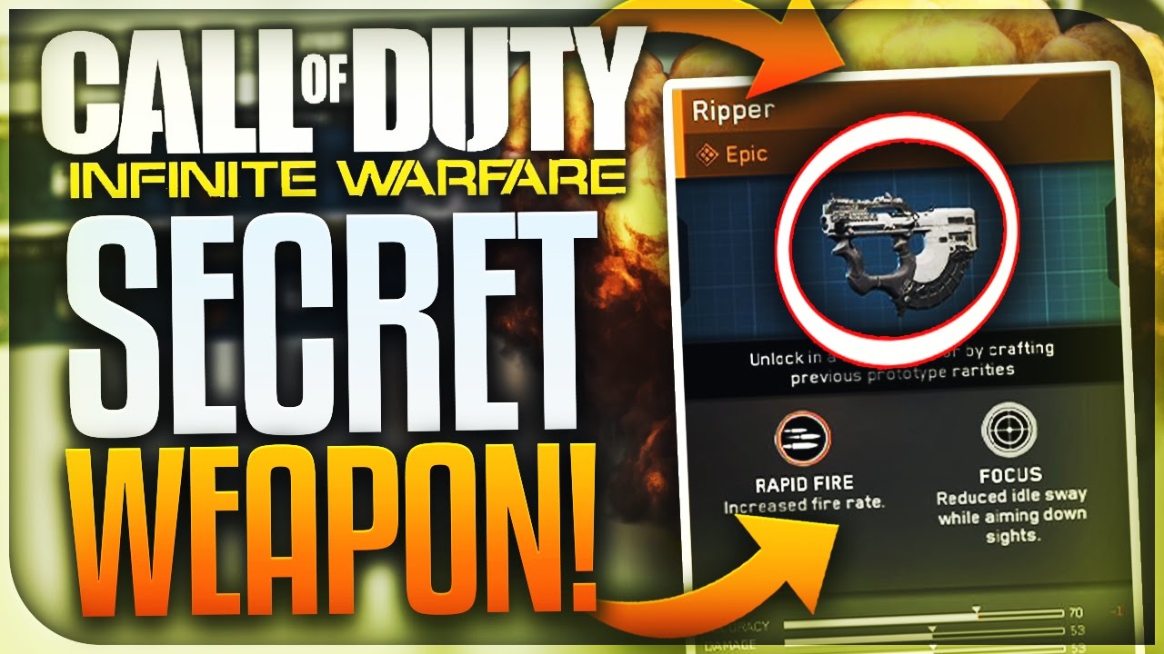 *NEW* SECRET WEAPON IN INFINITE WARFARE! - 