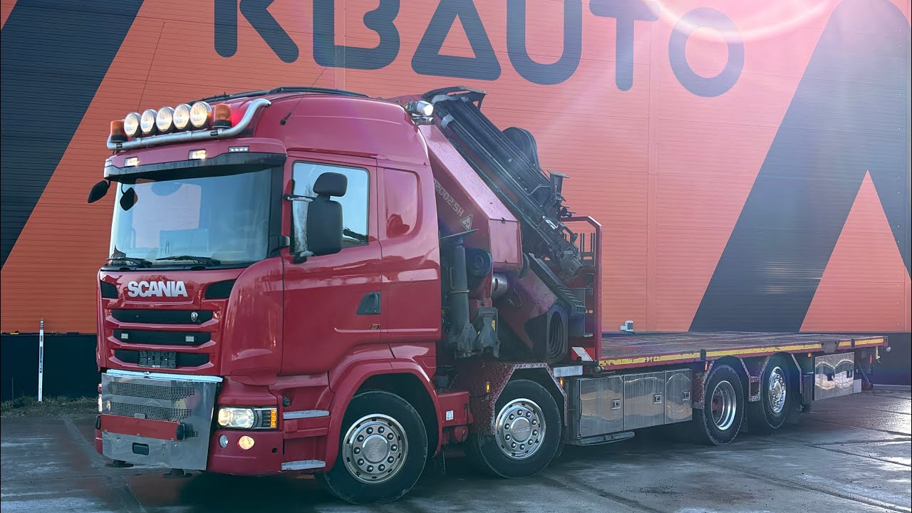 Scania R 450 8x2*6 Palfinger PK 92002 | 2015 | KB Auto