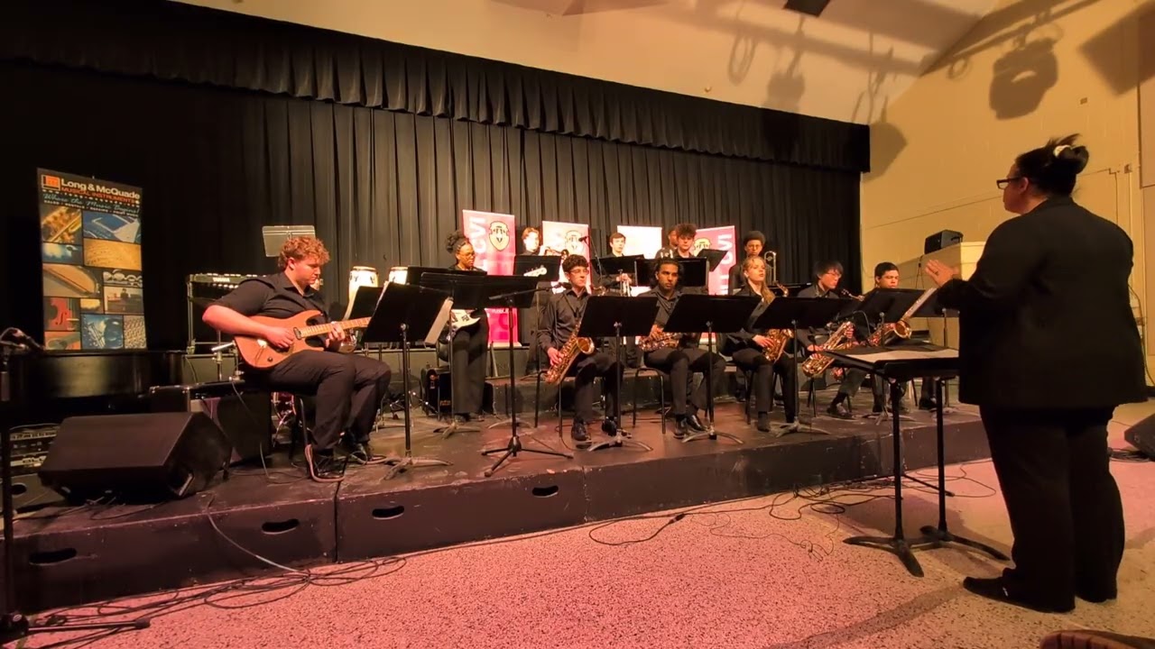 Durham Jazz Senior band at Motor City Jazz song 1