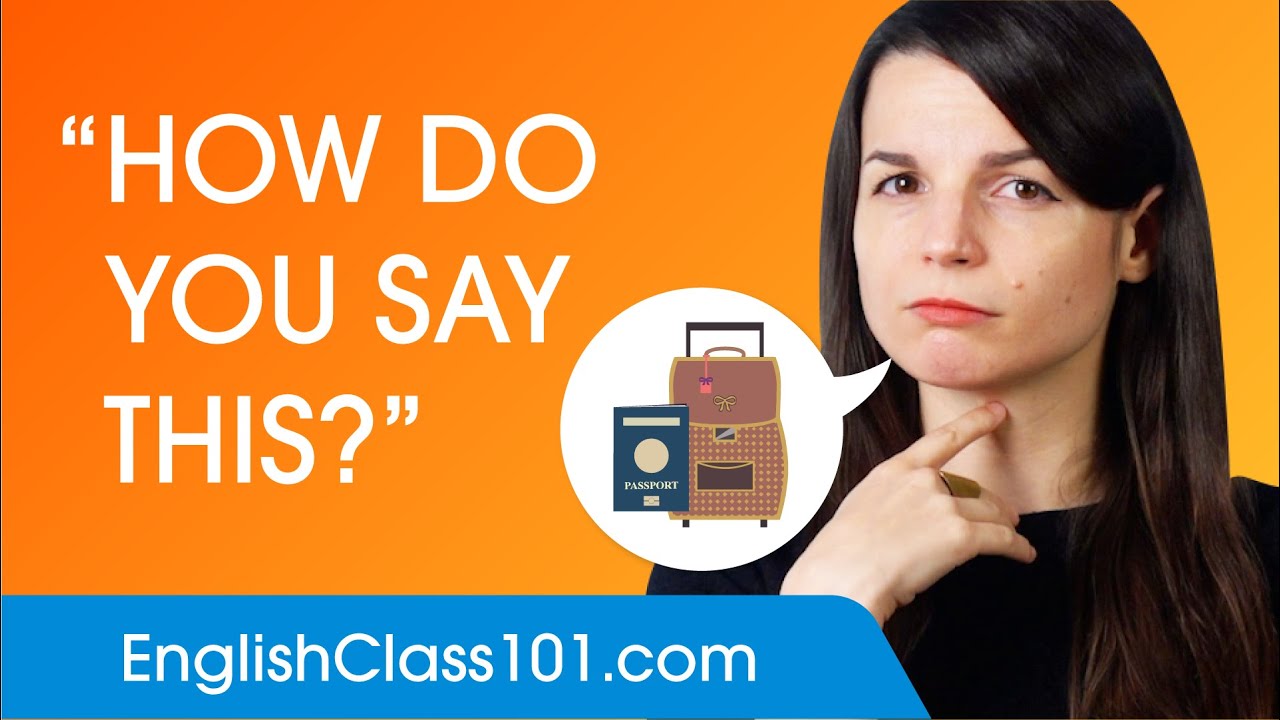 How to Say 'How do you say this in English?' - English Conversational Phrases