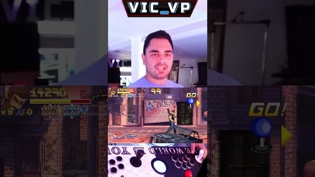 Fallen City Brawl - a new beat 'em up released and working with arcade sticks! #fallencitybrawl