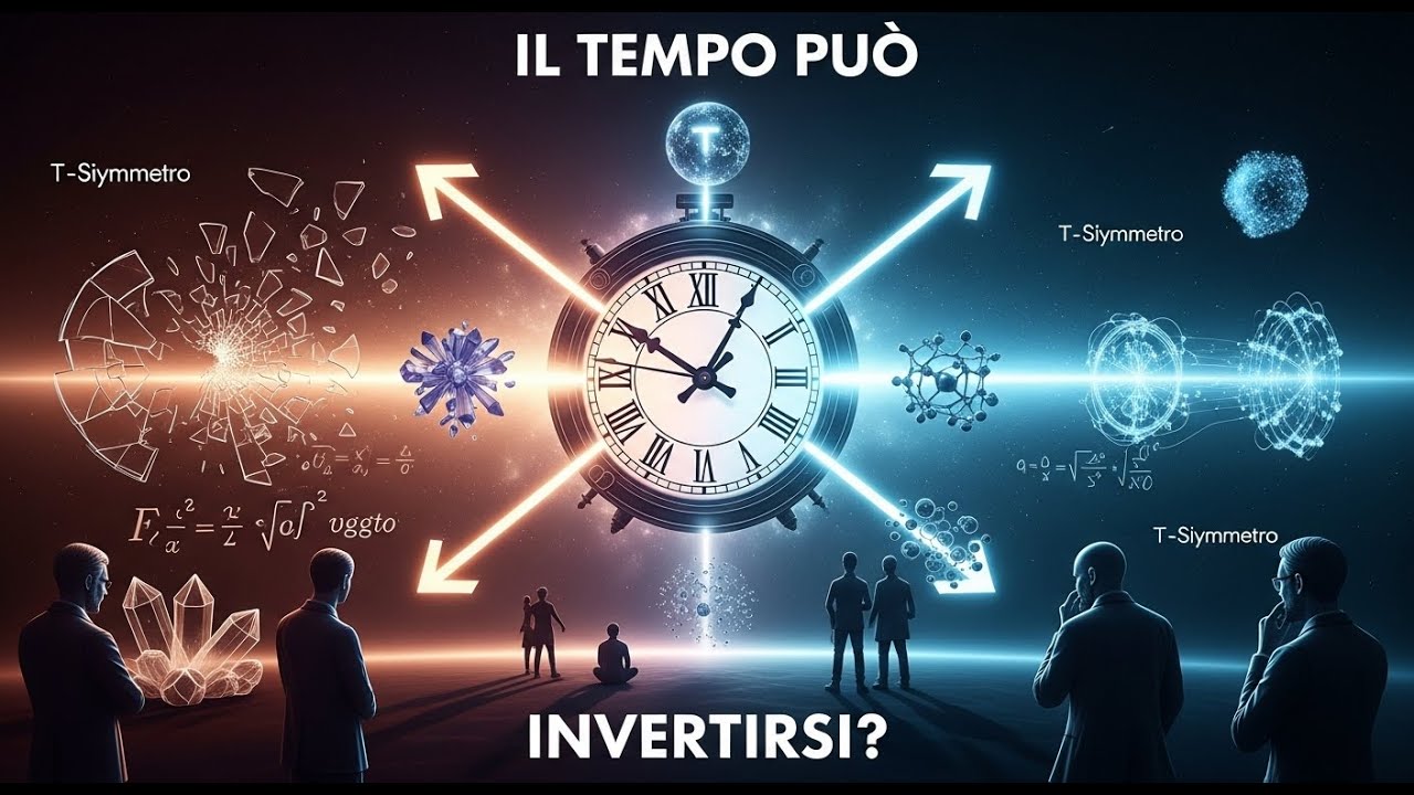 Il TEMPO pu&ograve; INVERTIRSI? Simmetrie temporali e reversibilit&agrave; in fisica quantistica