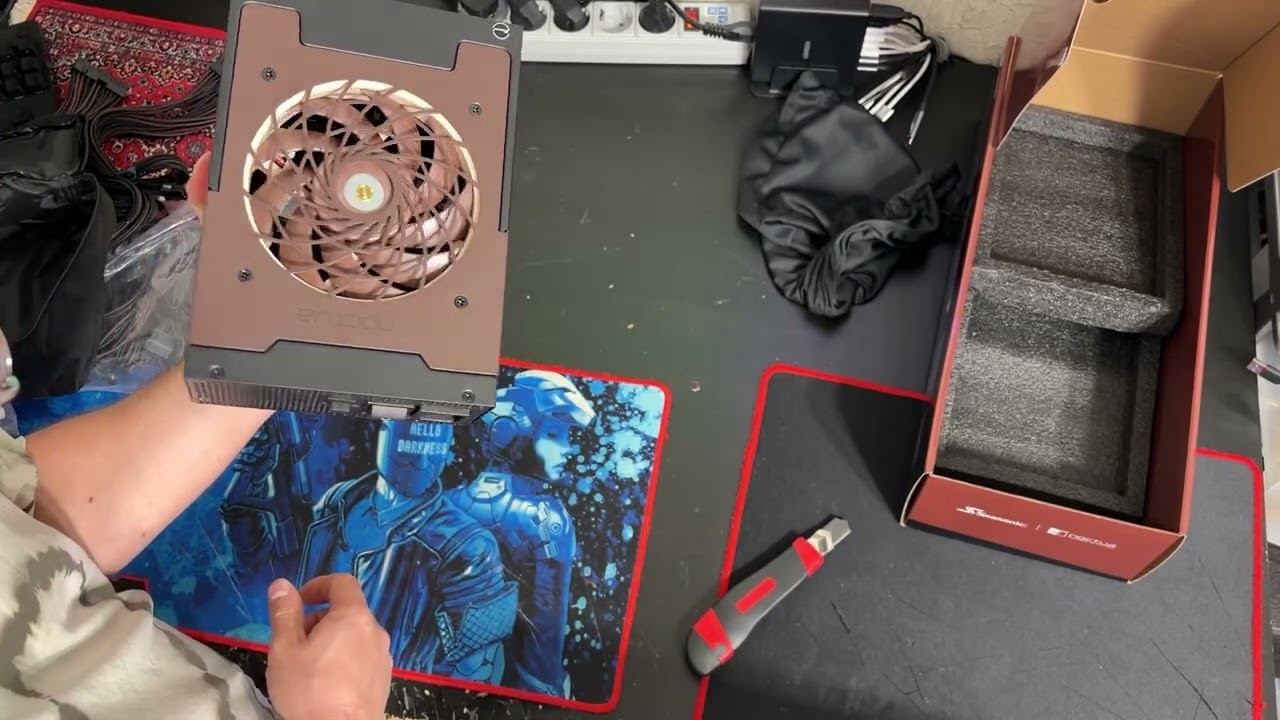 Распаковка Seasonic Noctua TX-1600