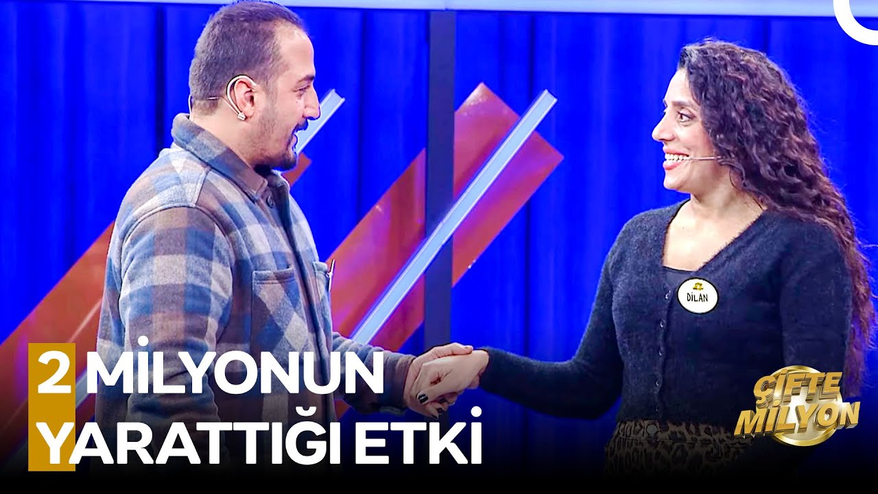 Evlilik Teklifi Gibi Şans Dileyen O Yarışmacı!  - Çifte Milyon