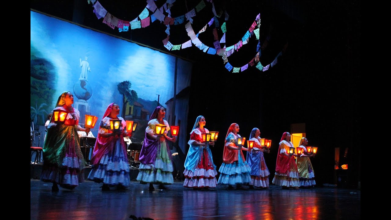 LOS FAROLITOS 2018 de  Ataco y Ahuachapán. BALLET FOLKLÓRICO NACIONAL DE EL SALVADOR