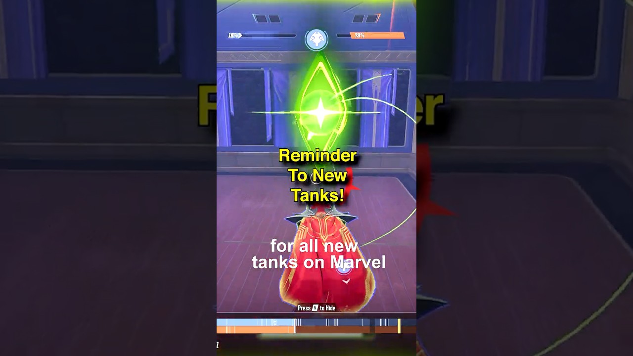 Beginner Tank Tip That Is Easy Yet VERY Helpful! #marvelrivals