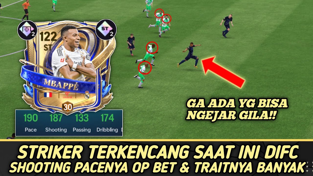 REVIEW STRIKER TERKENCANG SAAT INI DI FC‼️MBAPPE UTOTY FULL MAX BEK MUSUH SAMPAI GABISA NGEJAR😂