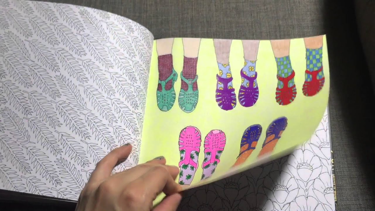 Paris Street Style Coloring Book Review | Book Stacks Amber