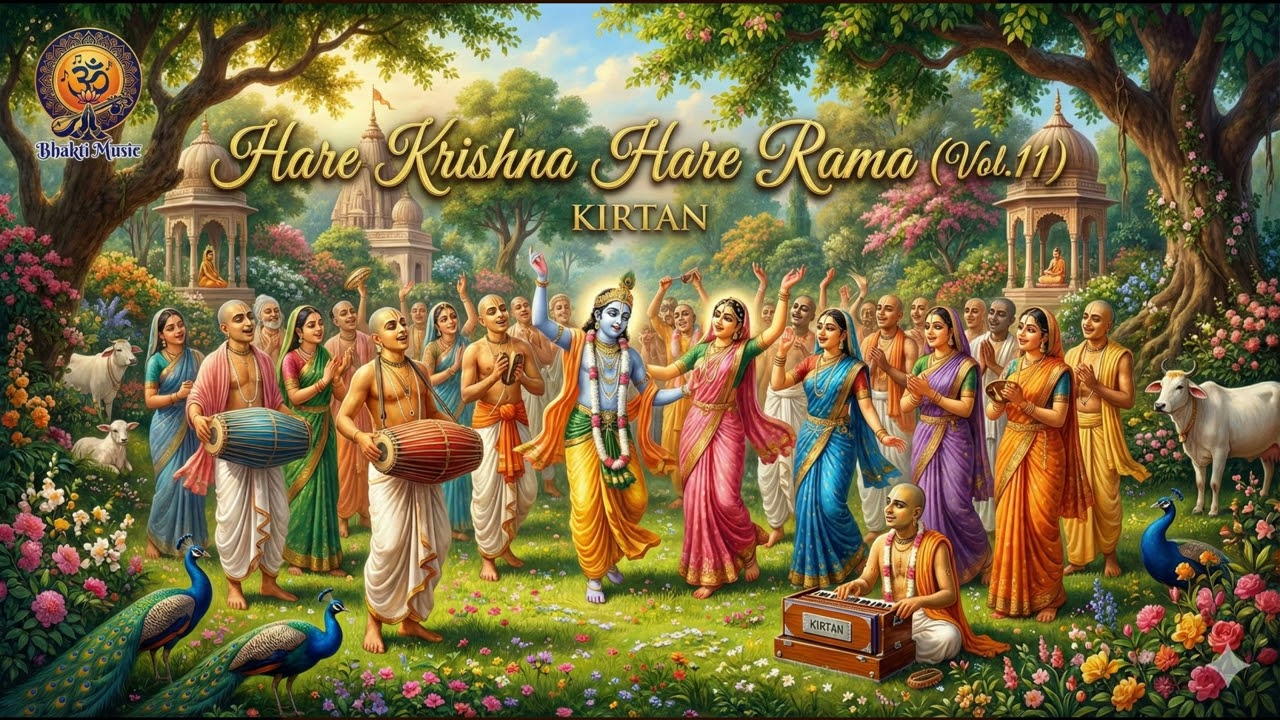 Hare Krishna Hare Rama  | KIRTAN | Joyful & Ecstatic | Bhakti Music Hindi
