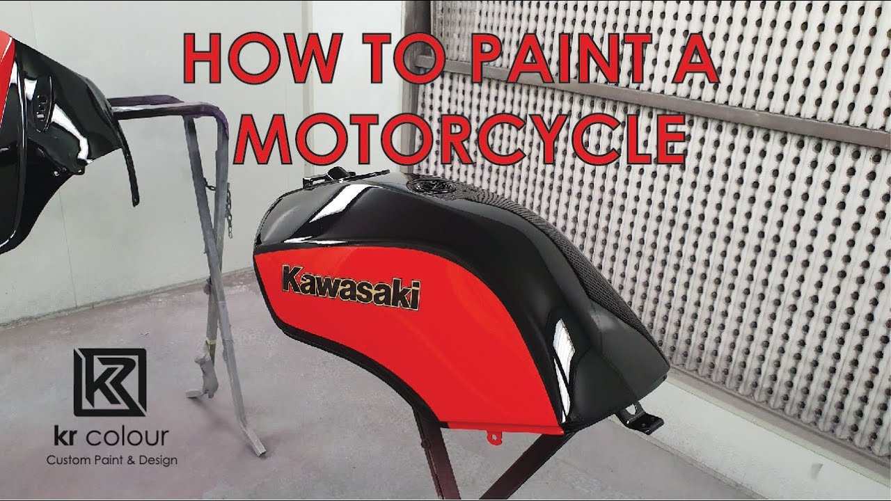 How to paint a motorcycle