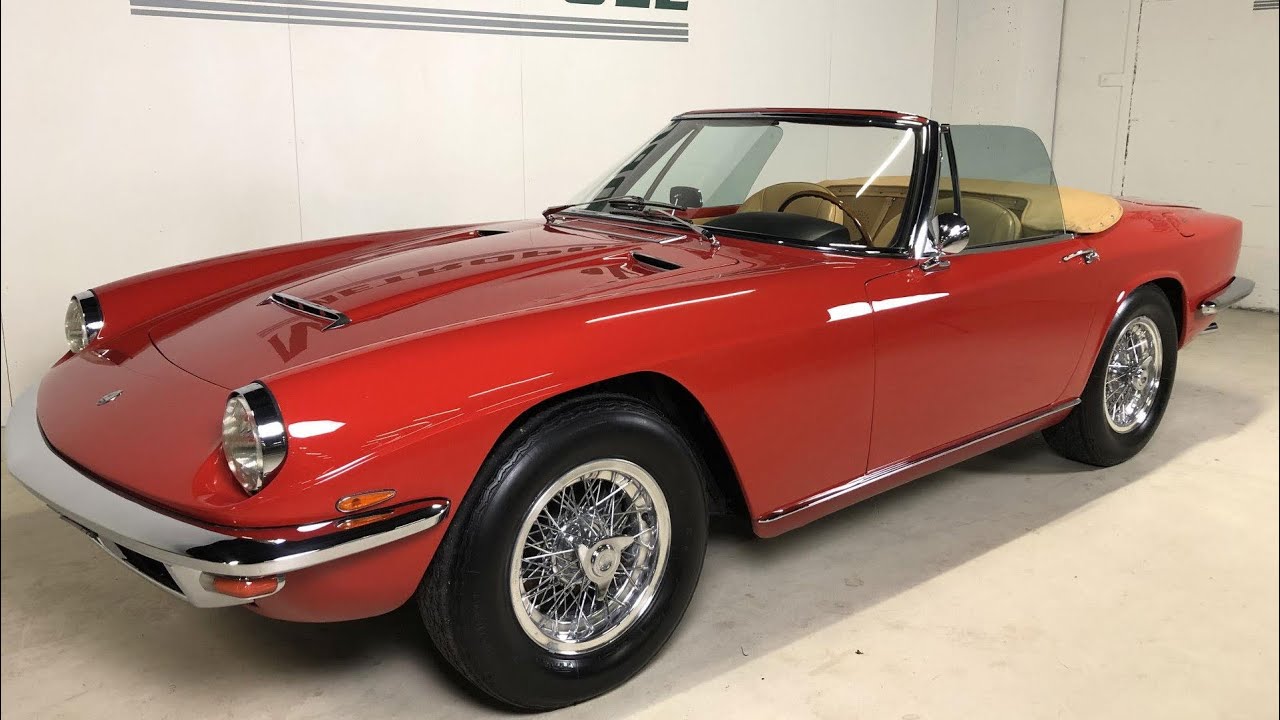 1968 Maserati MIstral 3.7 Spyder