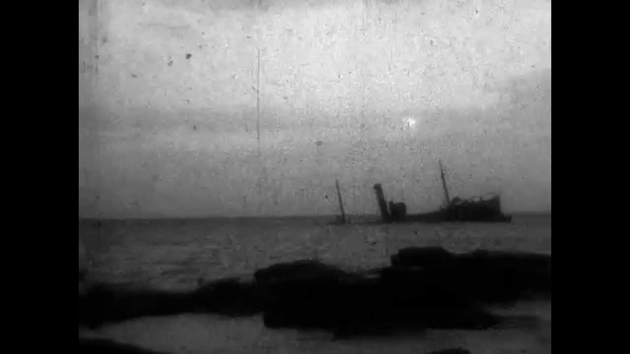 31b Wreck Cullercoats Storm   Bathing Pool Tynemouth 1927