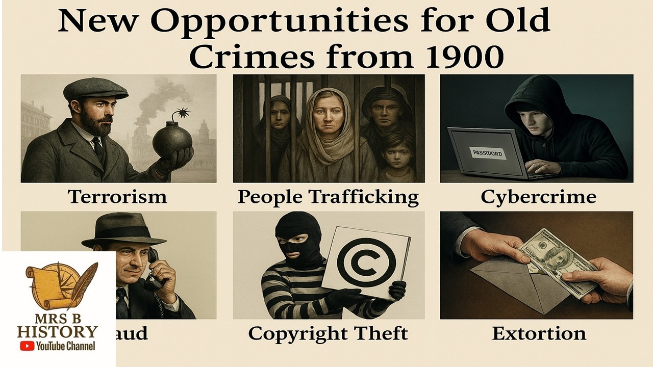 New Opportunities for Old Crime 1900 to Present Crime and Punishment Edexcel GCSE History