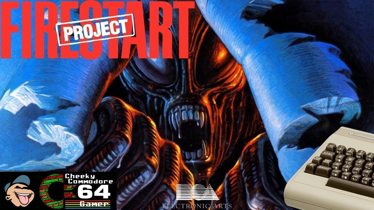 PROJECT FIRESTART &ndash; Commodore 64 (1989) | Pioneering Survival Horror Adventure