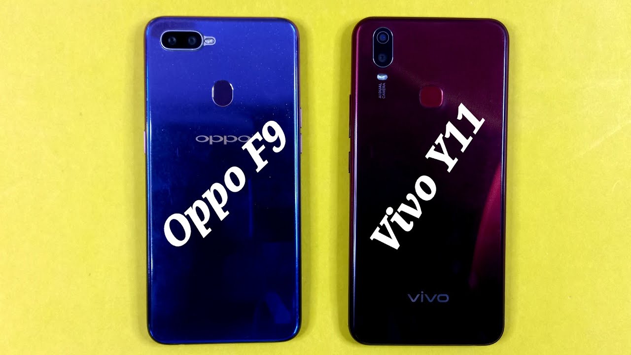 Oppo F9 Vs Vivo Y11 | SPEED TEST !