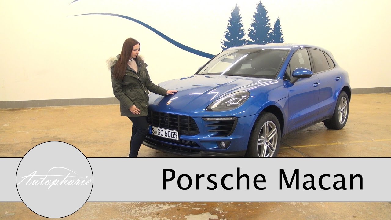 2016 Porsche Macan Vierzylinder Test (252 PS) / Macan Basismodell Review - Autophorie
