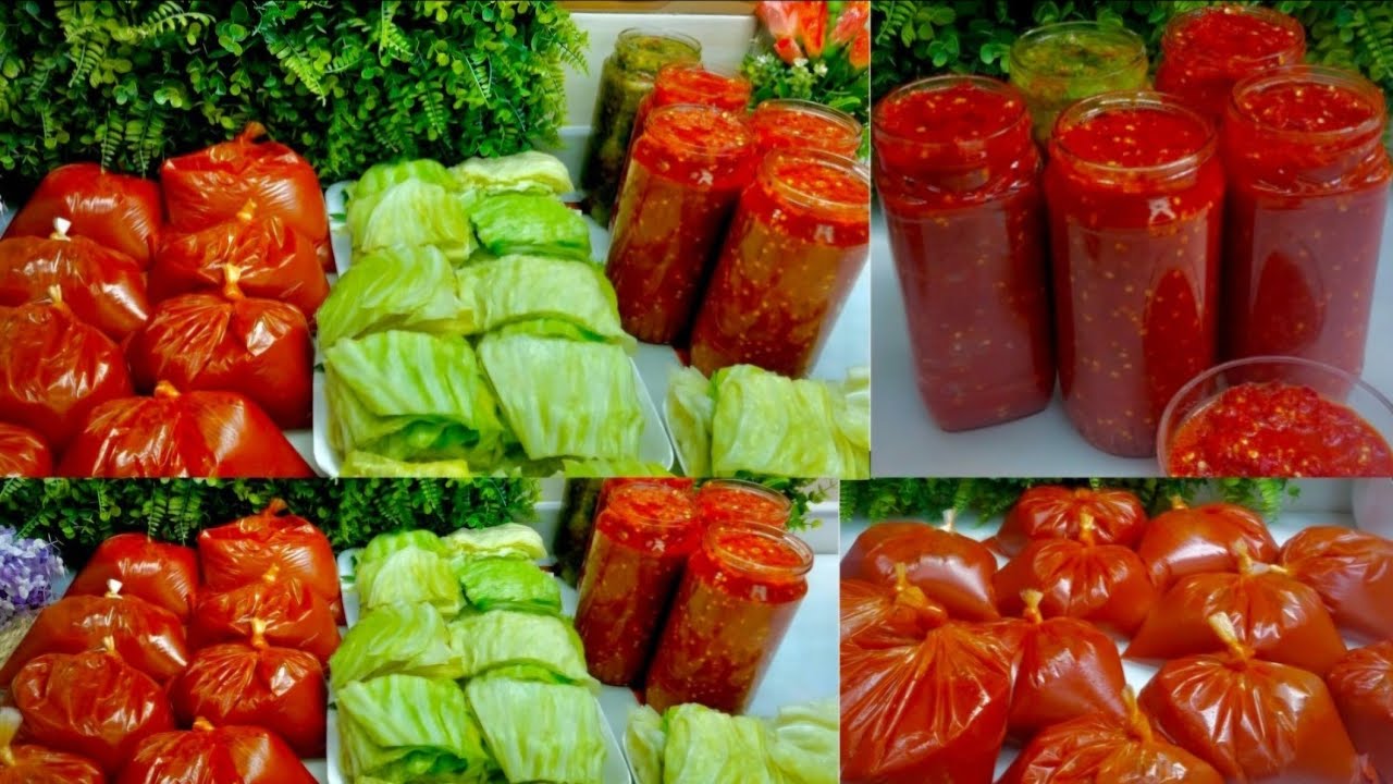 تفريزات رمضان 2026 🫛🌶اعملي كده وارتاحي طول الشهر ❗️❗️تجهيزات رمضان 2026🍅