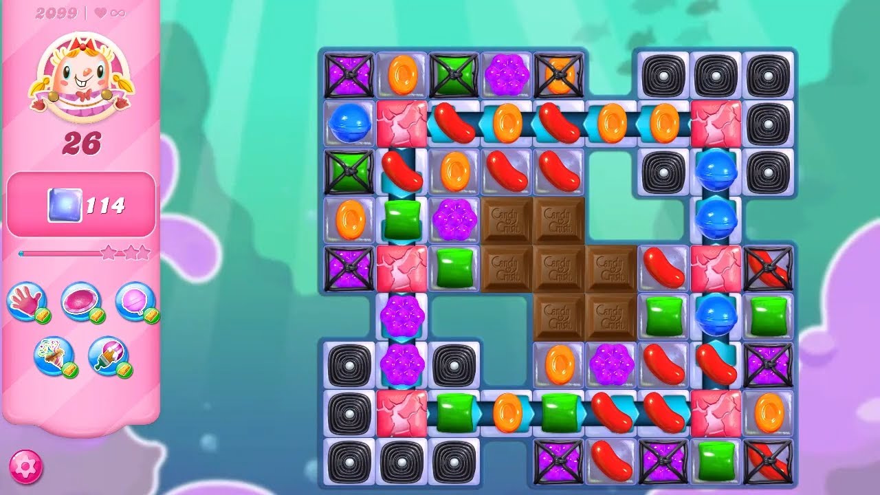 Candy Crush Saga LEVEL 2099 NO BOOSTERS (new version)