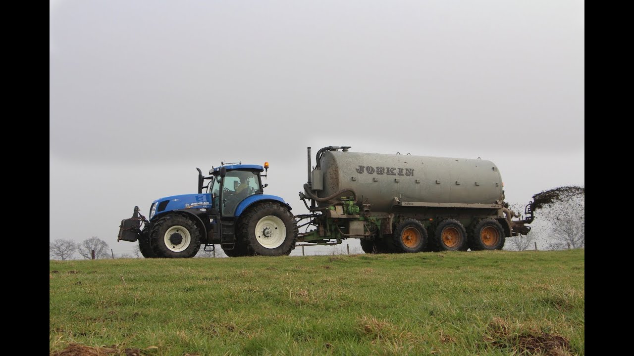 NEW-HOLLAND T7.270 & JOSKIN 24.000ltr - Herens à l'épandage de lisier 2013