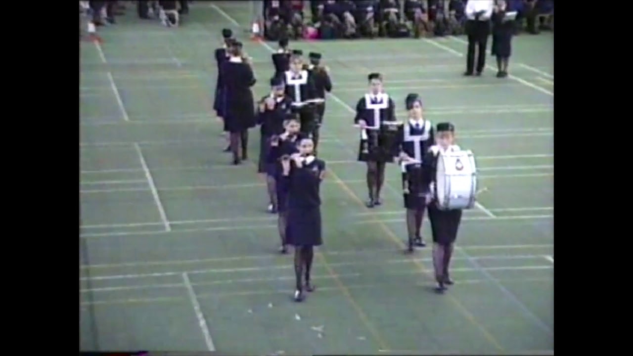 1st St Mary Cray Girls Brigade Band Stoke 2002