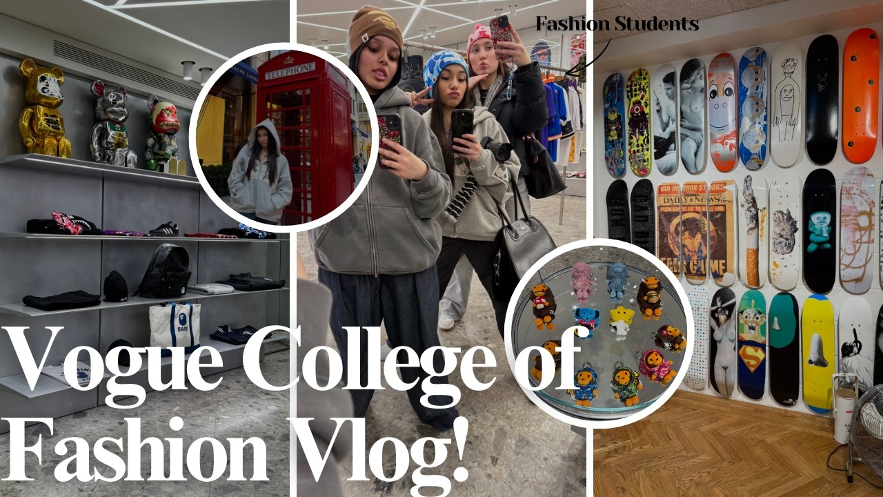 Day in The Life of a Vogue Fashion Student!