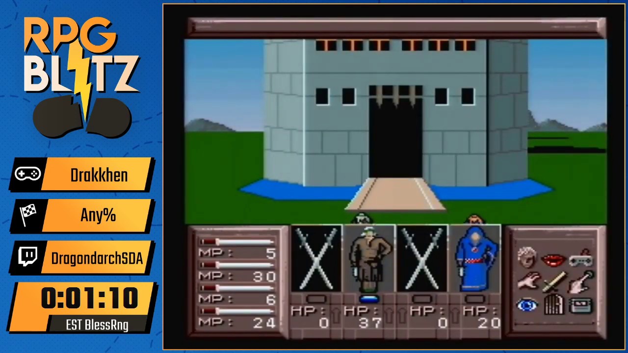 Drakkhen Any% by Dragondarch - RPGBlitz2020