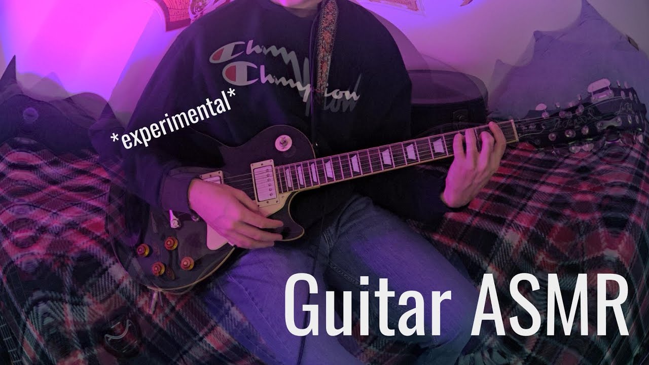 [ASMR] Experimental - Layered (guitar, whispers, left and right, 8d, binaural)