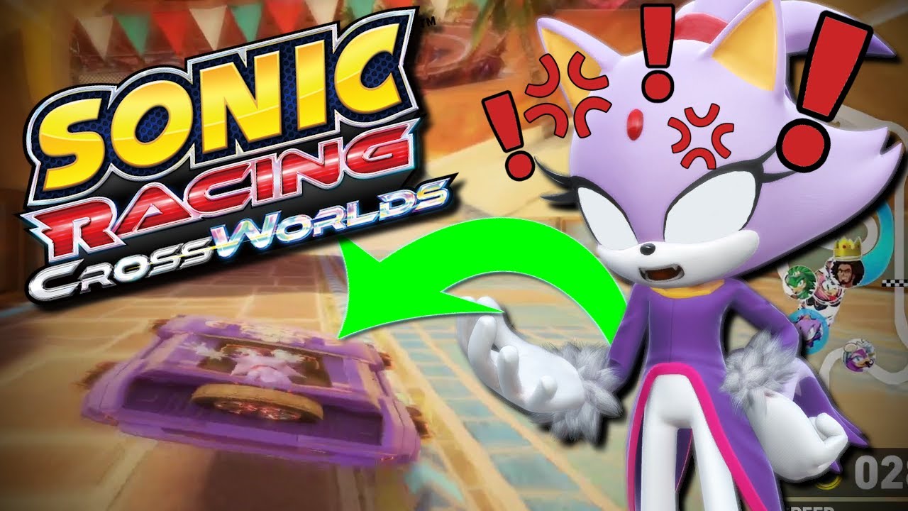 🏁ТАК БЕЗУМНО!!😡 - Sonic Racing CrossWorlds