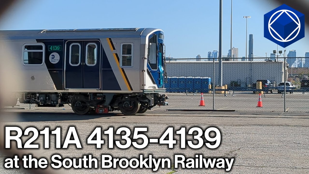 MTA NYC Subway: R211A 4135-4139 at South Brooklyn Railway