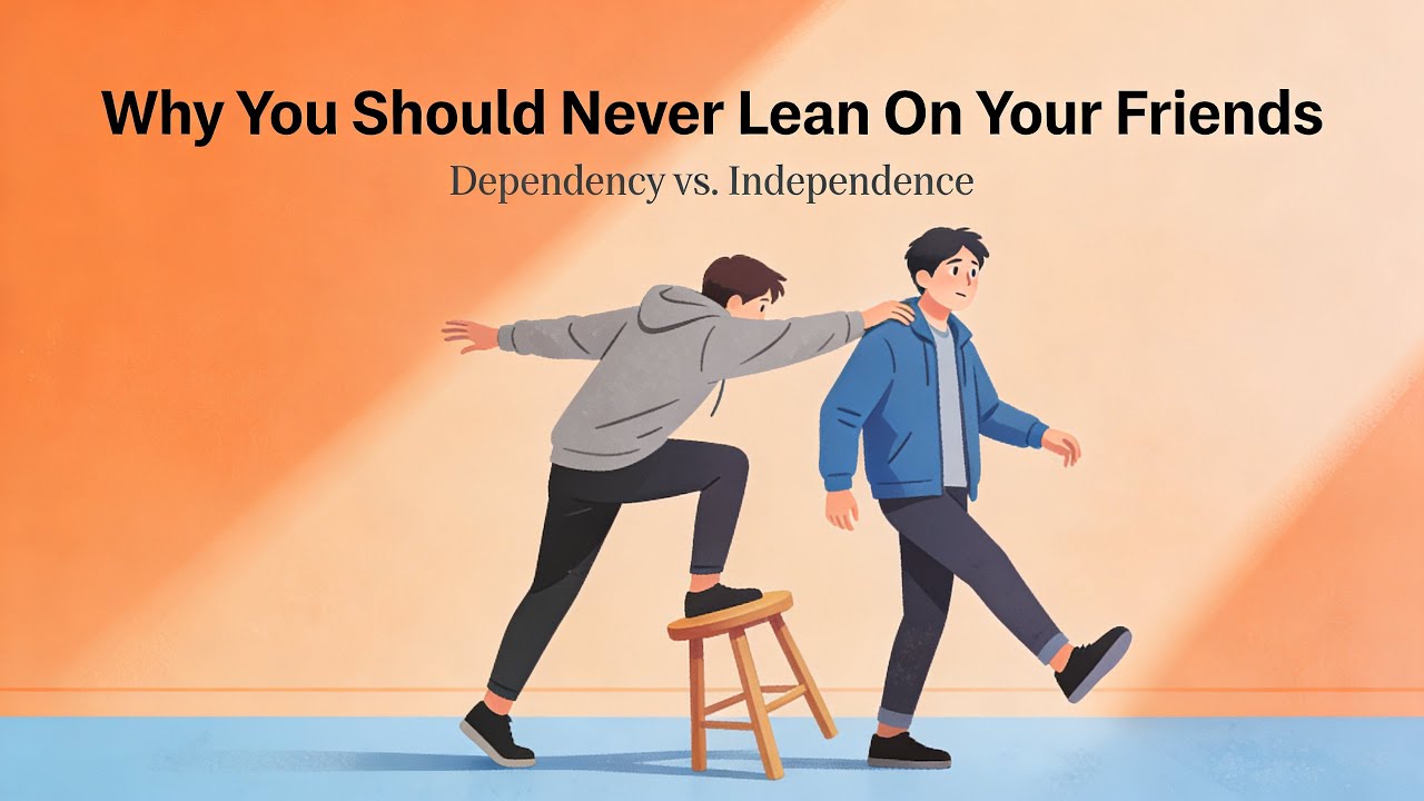 Day 51: Why You Should Never Lean On Your Friends: STOP LEANING #leanonme #leverage #successsecrets