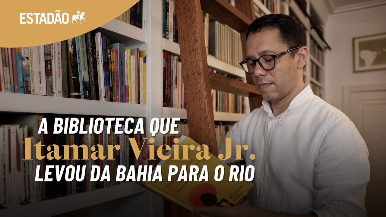 Visitamos a biblioteca de Itamar Vieira Junior, o autor de 'Torto Arado'