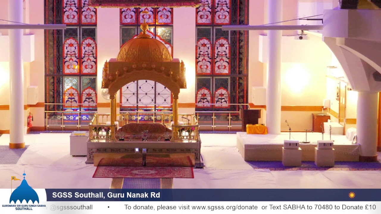 SGSS Southall, Guru Nanak Rd - Evening Livestream