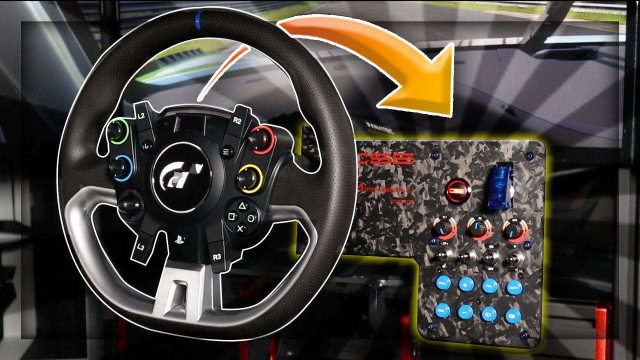 Carbon Fiber Button Box for the Fanatec CSL DD | CSE Mireabeau PRO Review