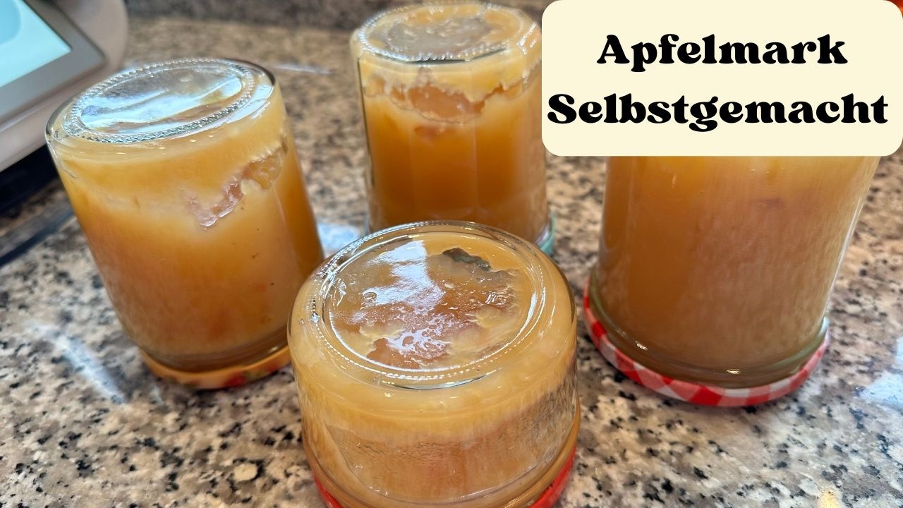 Apfelmark🍏🍎, selbstgemacht | eine Zucker Alternative 😉| Thermomix® TM6