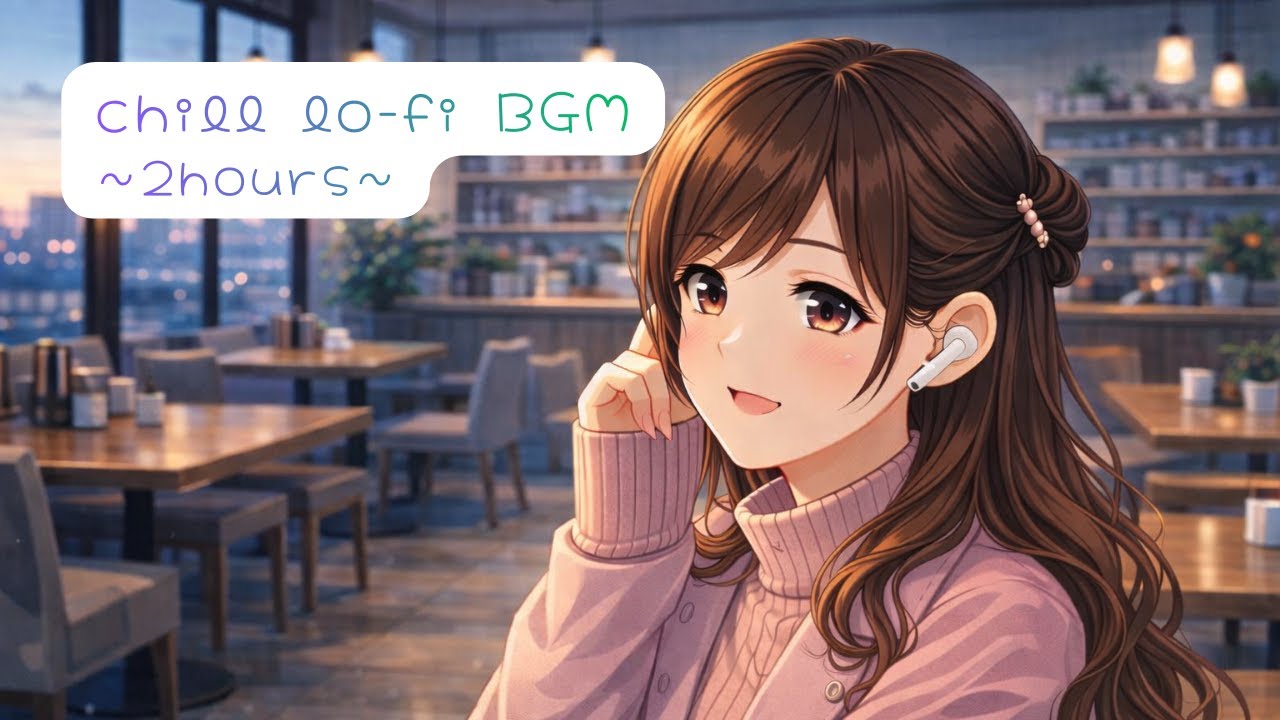 【世界に一つだけ✨の作業用BGM】『毎日投稿🎧🧸』集中もリラックスもできる冬のジャズカフェLo-fi