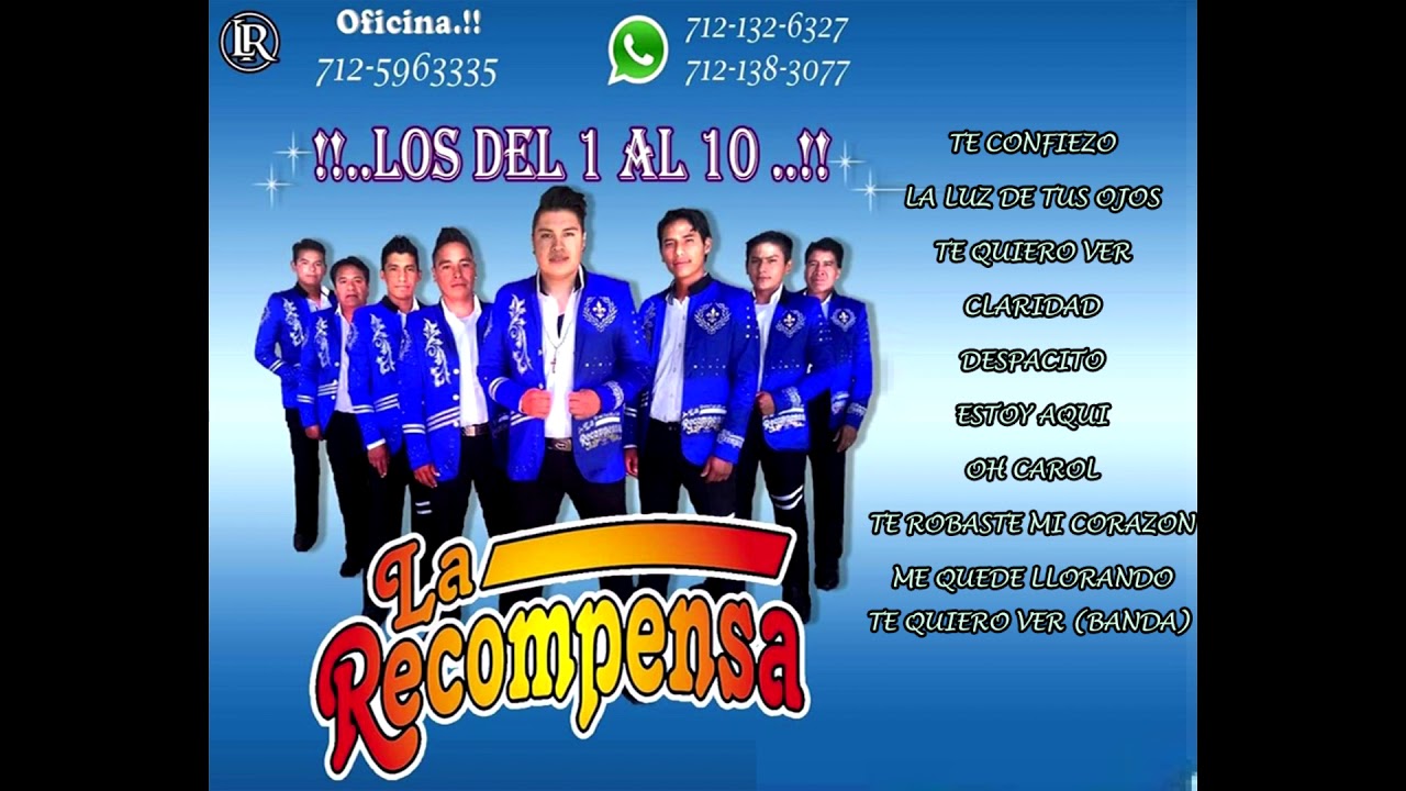 GRUPO LA RECOMPENSA 9.° ALBUM COMPLETO