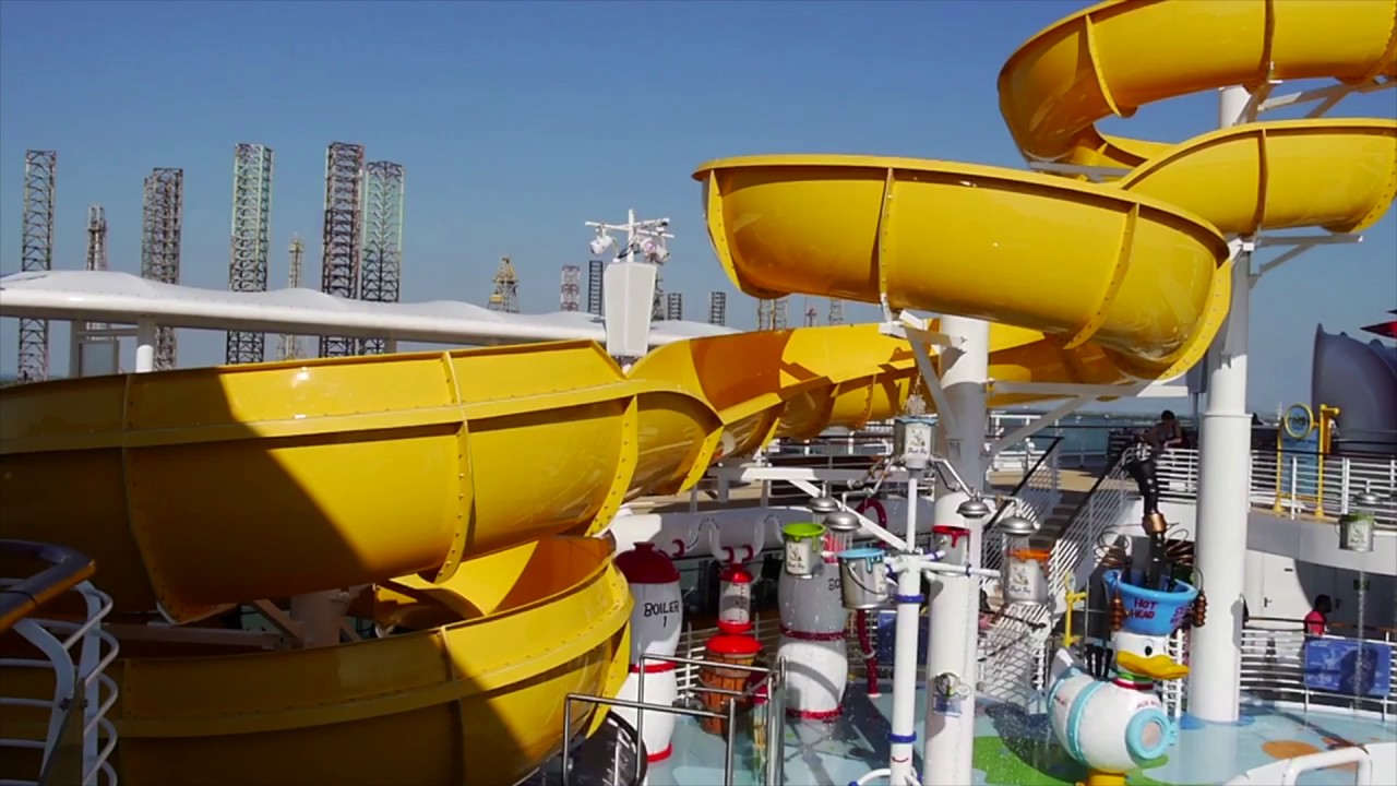 Aqua Lab & Kids Water Play Areas on the Reimagined Disney Wonder