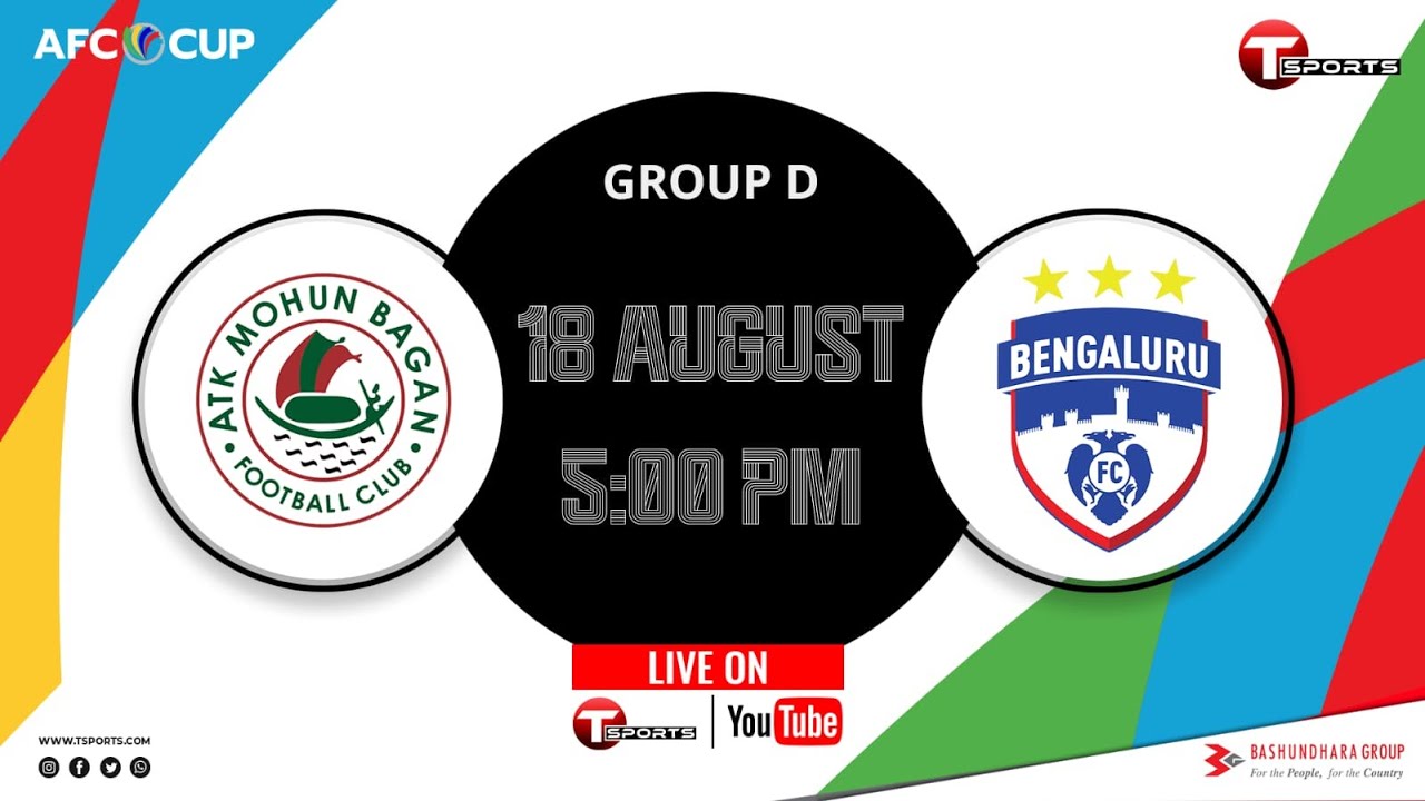 ATK Mohunbagan FC vs Bengaluru FC | LIVE | AFC CUP | 2021